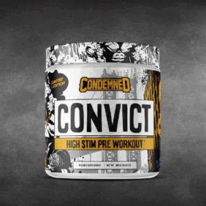 Convict High Stim Pre Workout 50 Servings By Condemned Labz