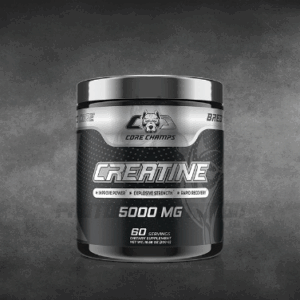 Creatine Monohydrate Powder 5000mg 60 Servings By Core Champs