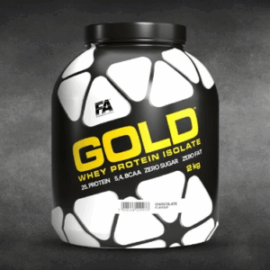 Gold Whey Protein Isolate 2kg By Fitness Authority