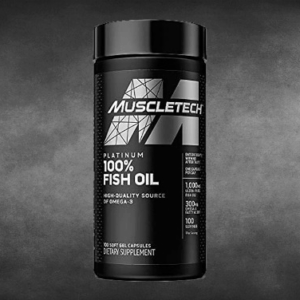 Platinum 100 Percent Fish Oil 100 SoftGels By MuscleTech
